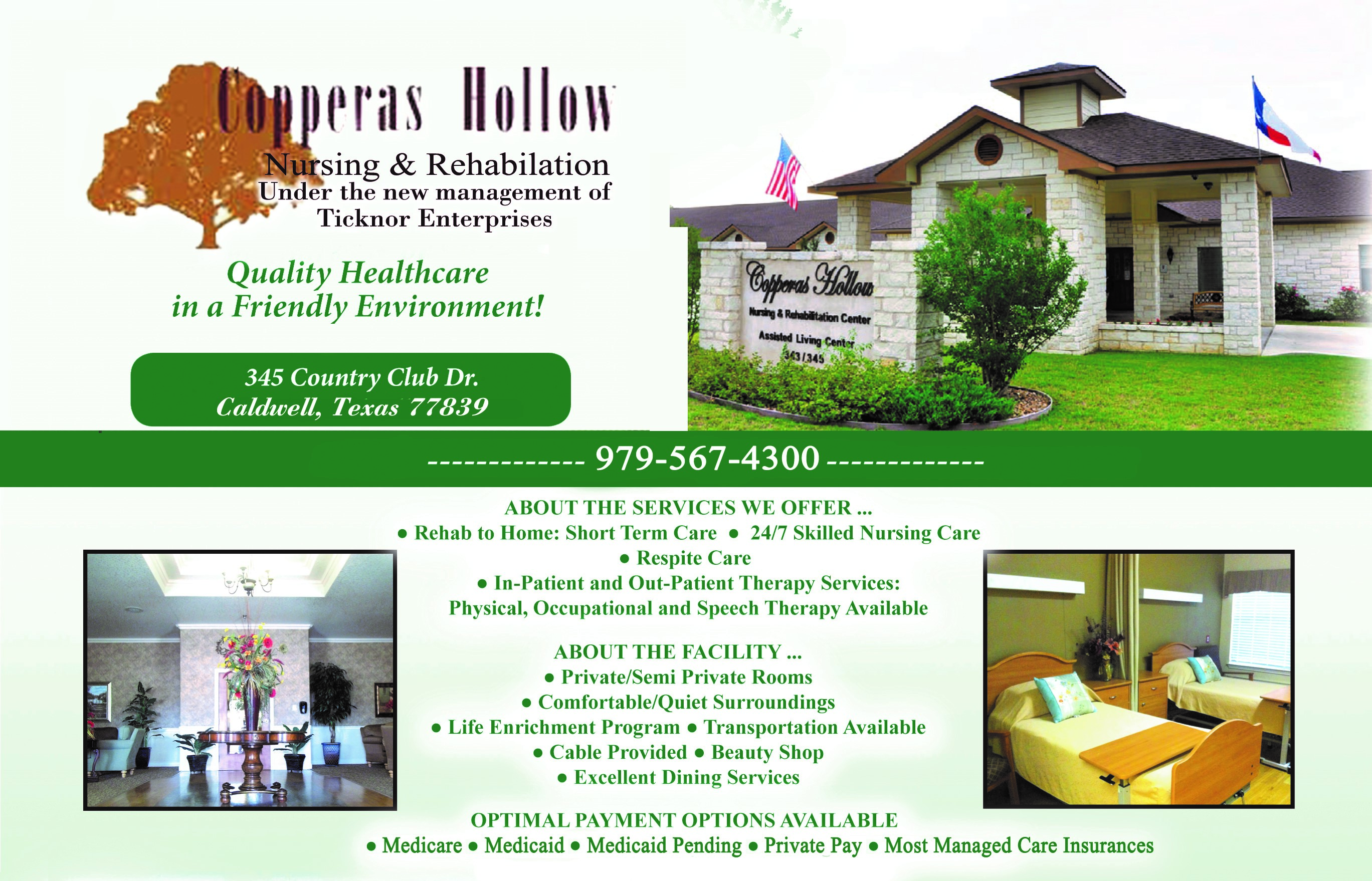 Copperas Hollow Nursing and Rehabilitation